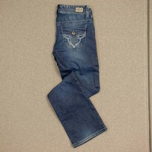 Guess Low Rise Daredevil Boot Jeans